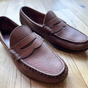 Men's Allen Edmonds Kenwood Dress Penny
Loafers - 10.5 D - Grain Brown